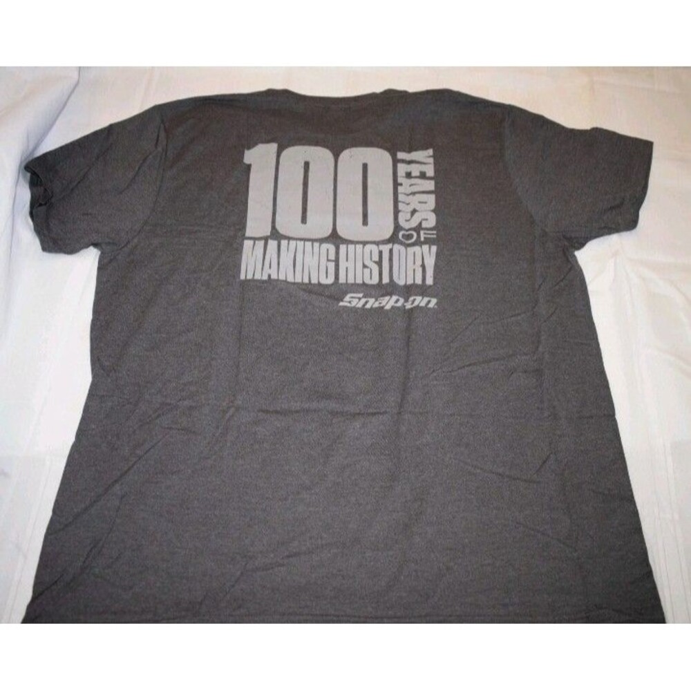 SNAP ON TOOLS 100 YEARS OF MAKING HISTORY ANNIVERSARY T-SHIRT SIZE XXXL 3XL